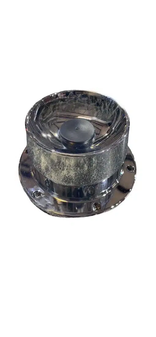 Chrome Plated Billet Aluminum Front Oil Cap Cover for 5-1/2” Bolt Pattern