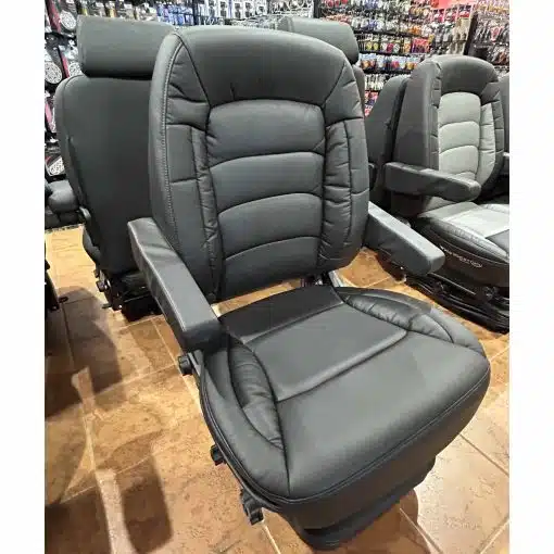 Bostrom Wide Ride II Black Mid Leather