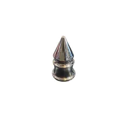 Chrome Spike Valve Cap