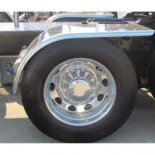 60" Standard Half Fenders with Flange (16 Ga.) - For 43.5" or 46.5" O.D Tires