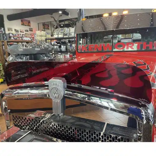 Acrylic Mustache Bug Shield for Kenworth & Peterbilt - Image 2
