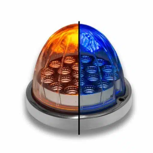 Dual Revolution Watermelon LED Light - 19 Diodes