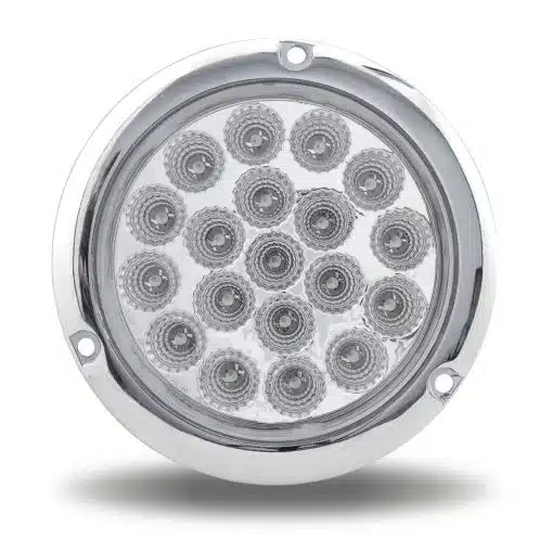 4" Red to Blue Deep Dish LED Light - 19 Diodes - Image 4