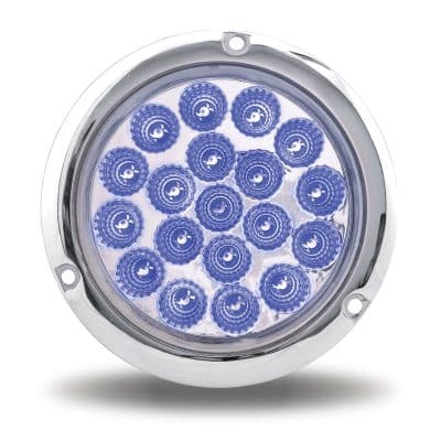 Dual revolution blue auxiliary light