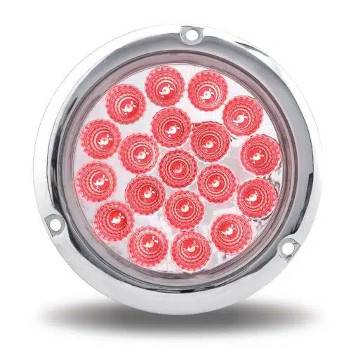 4" Red to Blue Deep Dish LED Light - 19 Diodes - Image 2