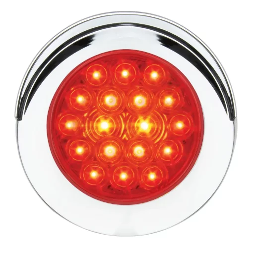 4″ Fleet LED Light - 18 Diodes - Flange Mount