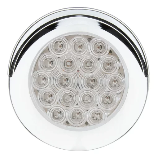 4″ Fleet LED Light - 18 Diodes - Flange Mount - Image 2