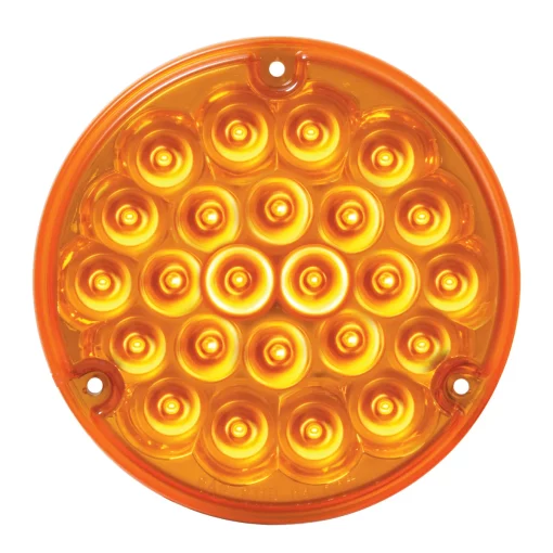 4″ Amber Pearl LED Load Light - 24 Diodes