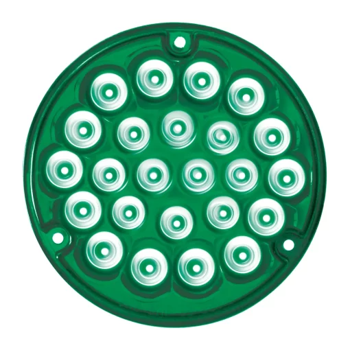 4″ Green Pearl LED Load Light – 24 Diodes