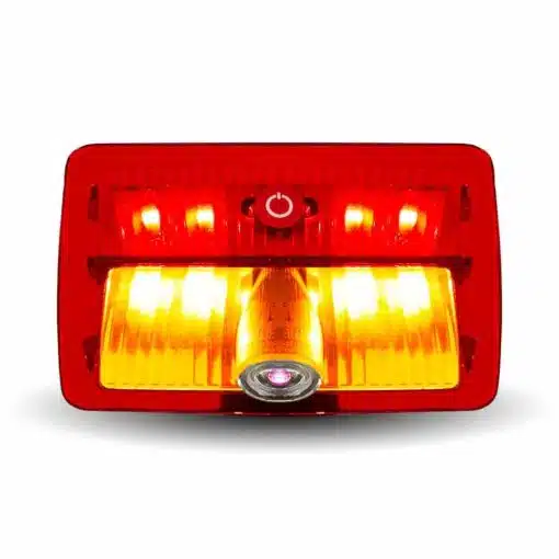 KW/PB Rectangle USA Flag Projector LED Door Light - Image 5