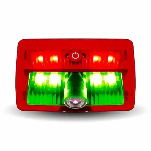 KW/PB Rectangle USA Flag Projector LED Door Light - Image 4