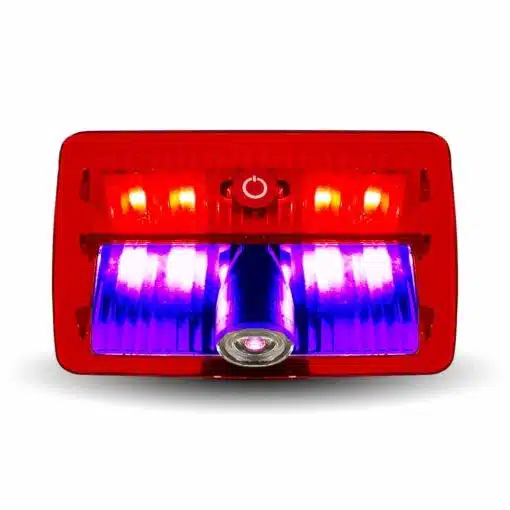 KW/PB Rectangle USA Flag Projector LED Door Light - Image 6
