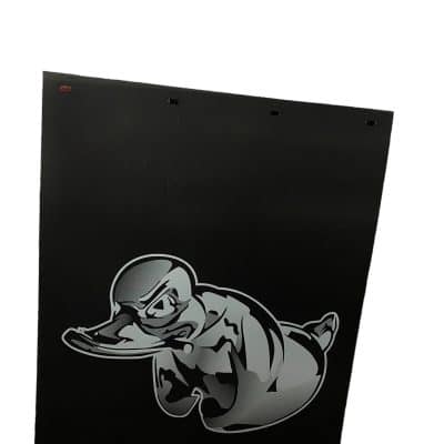 Convoy Duck Black Poly Mud Flap 30"