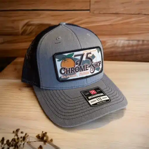 75 Chrome Shop Florida Orange Patch Hat - Image 6