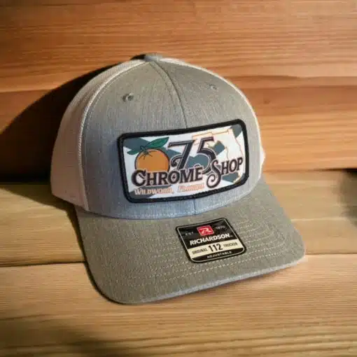 75 Chrome Shop Florida Orange Patch Hat - Image 3