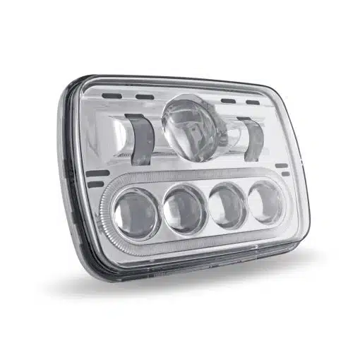 5" x 7" LED Projector Headlight (Combination High & Low Beam | 2600 Lumens)