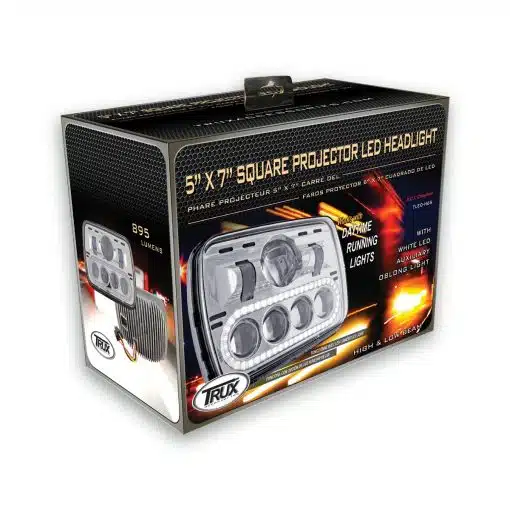 5" x 7" LED Projector Headlight (Combination High & Low Beam | 2600 Lumens) - Image 3