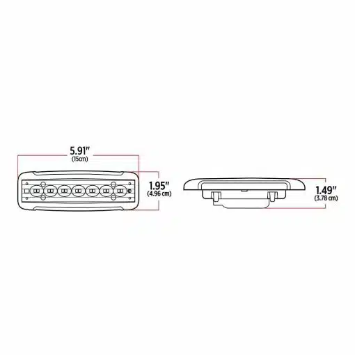 KW LED Projector Dome Light - 6-Color Auxiliary LED - Image 7