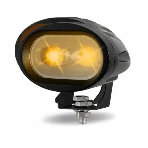 Dual Color White/Amber Spot Heavy Duty LED Work Lamp - Image 3