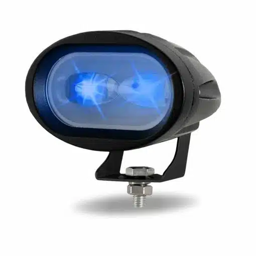 Dual Color White/Blue Spot Heavy Duty LED Work Lamp - Image 3