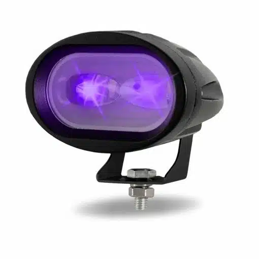 Dual Color White/Purple Spot Heavy Duty LED Work Lamp - Image 3