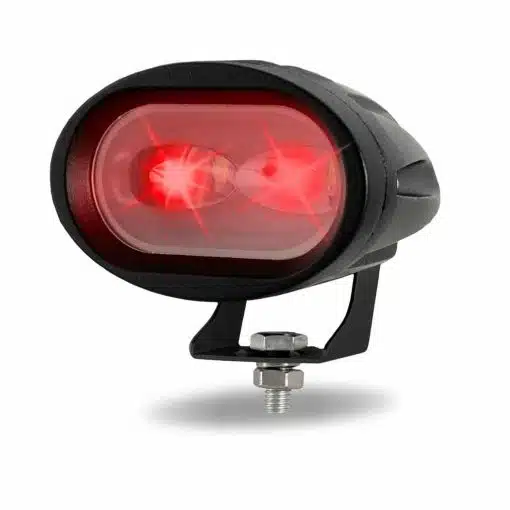 Dual Color White/Red Spot Heavy Duty LED Work Lamp - Image 3