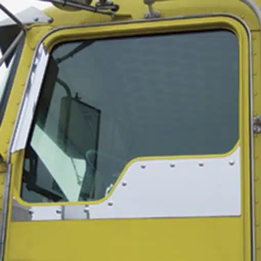 Kenworth Daylight Door Full Under Window Trim with Dimples