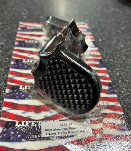 Billet Pedal Shape with Rubber Insert