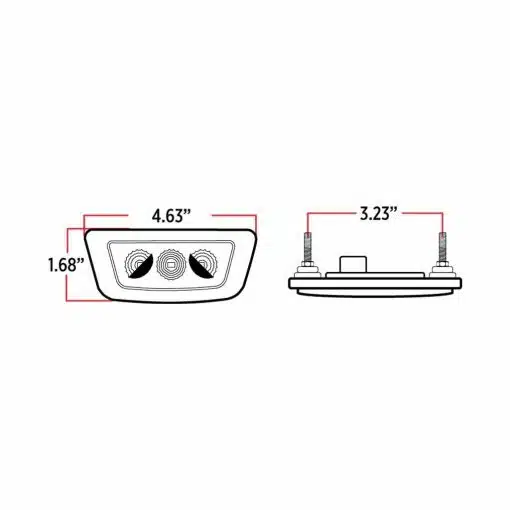 Kenworth / Peterbilt Dual Revolution LED Cab Light - Image 3