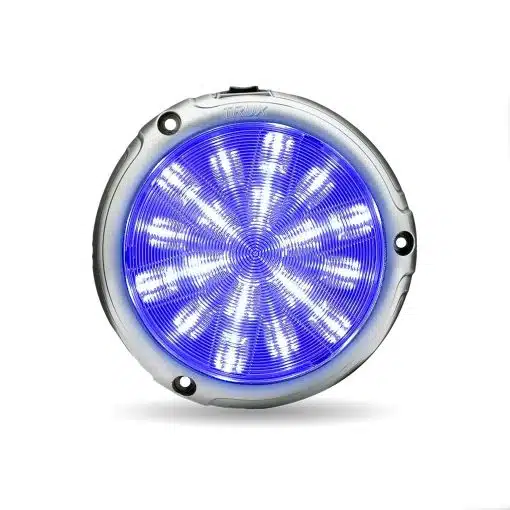 PB LED Interior Projector Dome - 6-Color Auxiliary LED / Chrome - Image 6