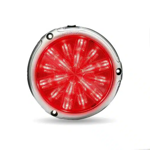 PB LED Interior Projector Dome - 6-Color Auxiliary LED / Chrome - Image 4