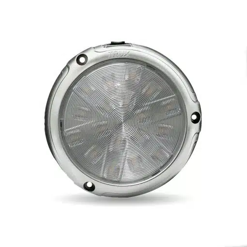 PB LED Interior Projector Dome - 6-Color Auxiliary LED / Chrome
