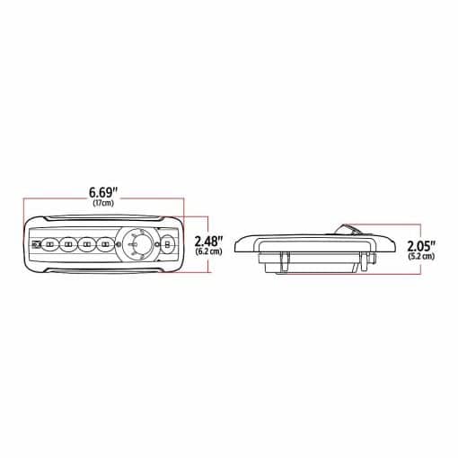KW LED Projector Dome & Map Light - 6-Color Auxiliary LED - Image 7