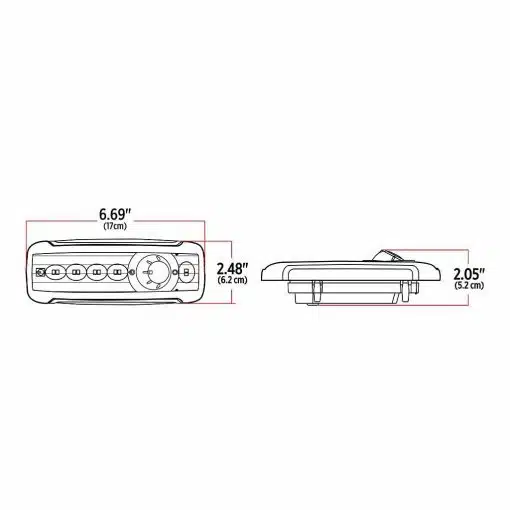 KW LED Projector Dome & Map Light - 6-Color Auxiliary LED - Image 7
