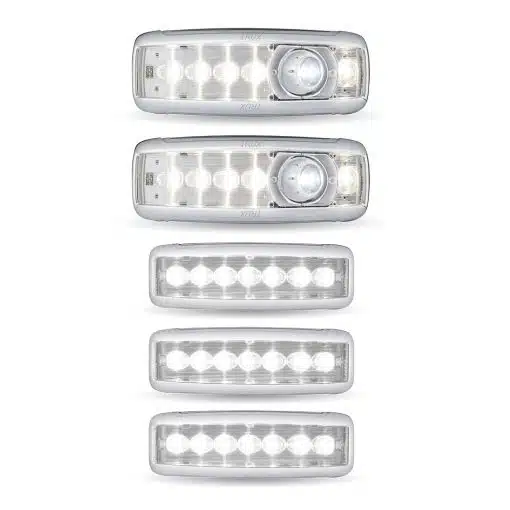 KW LED Interior Projector Dome Cab & Sleeper Lighting Kit - 6-Color Auxiliary LED - Image 2