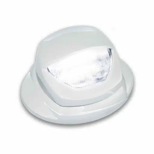 White Courtesy & Amber/Blue Marker Auxiliary Mini Courtesy Step LED - KW OE Plug