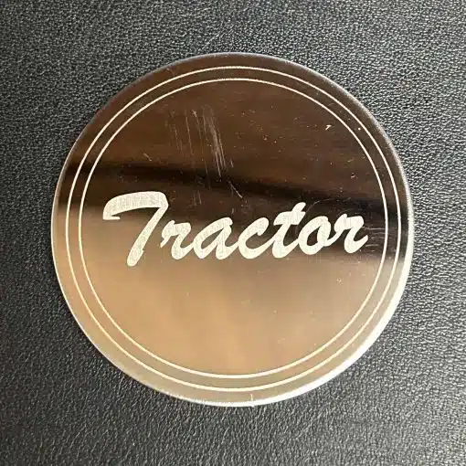 Stainless Steele Tractor Disc Inserts For Brake Knobs