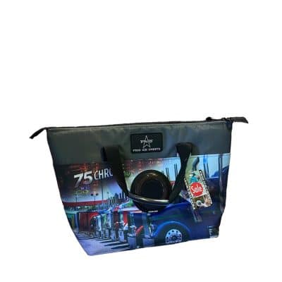 75 Chrome Shop Logo FRIO Cooler with Bluetooth