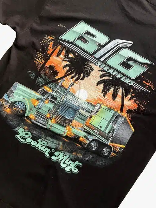 Big Strappers Lookin Mint T-Shirt - Image 3
