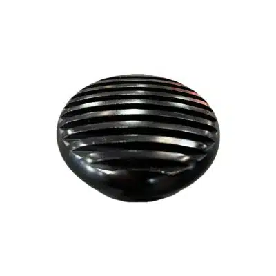 Black Billet Nostalgic Finned Shift Knob