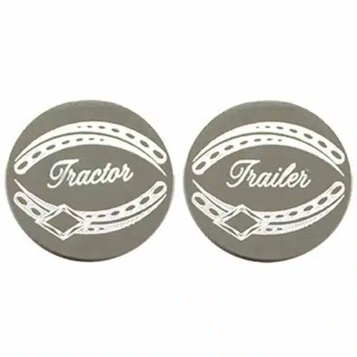 Rockwood Stainless Steel Engraved Tractor & Trailer Insert Plates