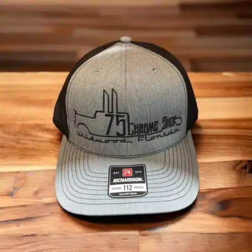 75 Chrome Shop Truck Logo Hat - Image 33