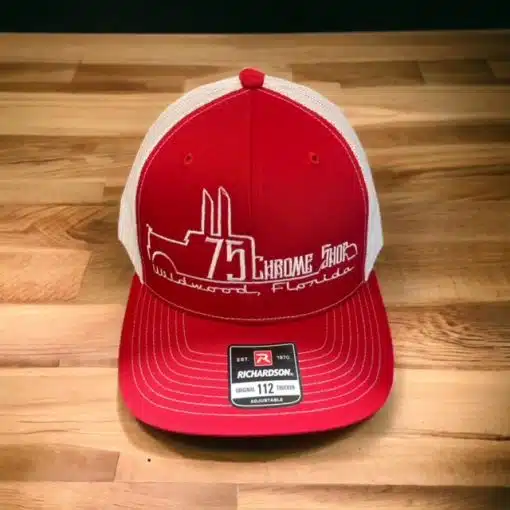 75 Chrome Shop Truck Logo Hat - Image 31