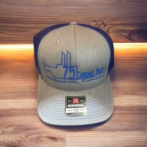 75 Chrome Shop Truck Logo Hat - Image 29