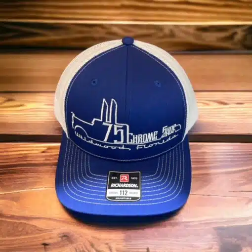 75 Chrome Shop Truck Logo Hat - Image 27