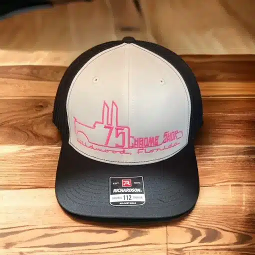 75 Chrome Shop Truck Logo Hat - Image 24