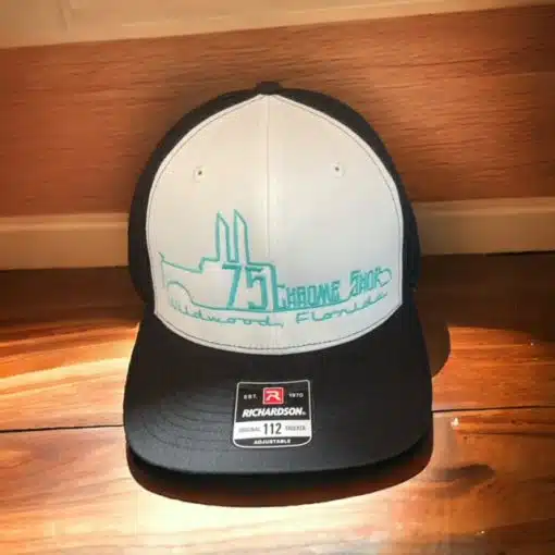 75 Chrome Shop Truck Logo Hat - Image 22