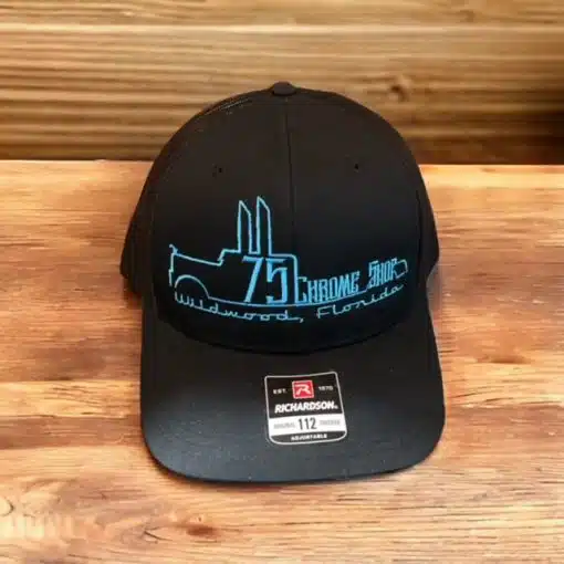75 Chrome Shop Truck Logo Hat - Image 21