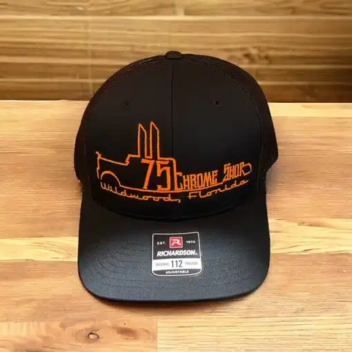 75 Chrome Shop Truck Logo Hat - Image 20
