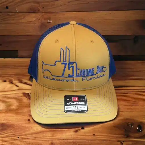 75 Chrome Shop Truck Logo Hat - Image 17